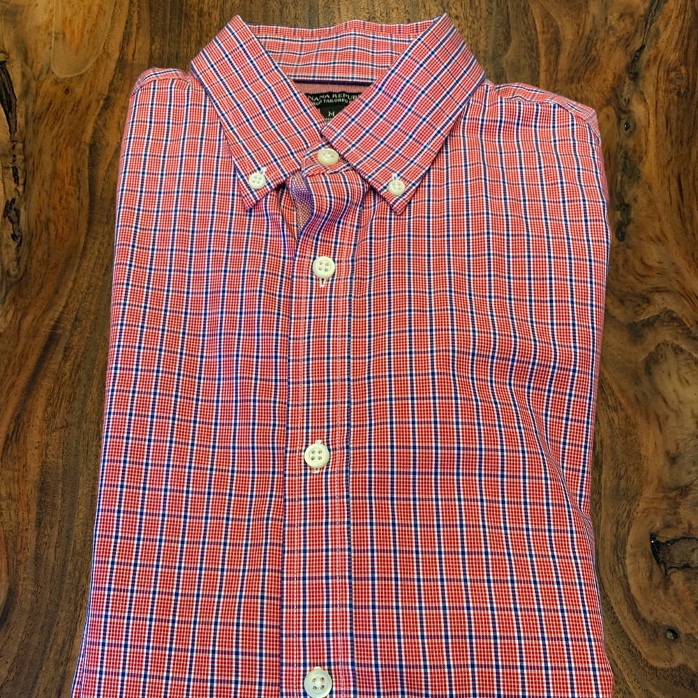 Banana Republic tailored fit men’s dress shirt M